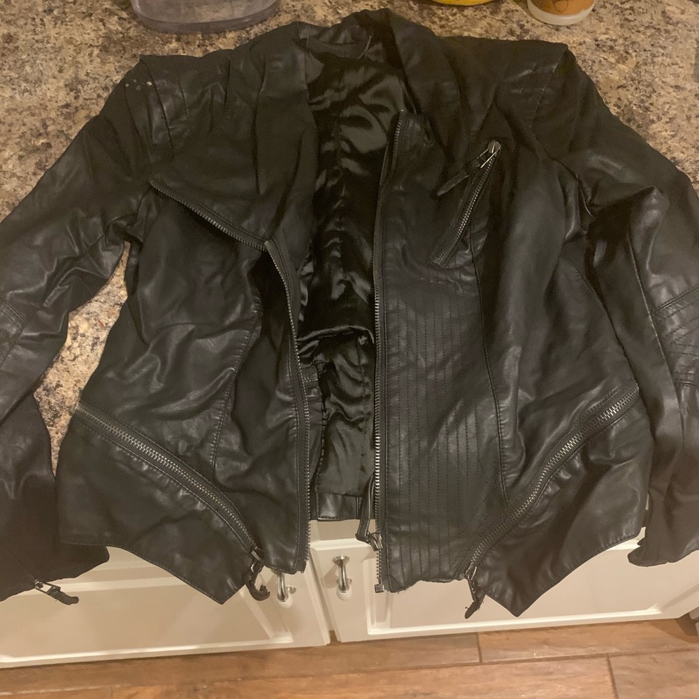 Blank nyc leather jacket